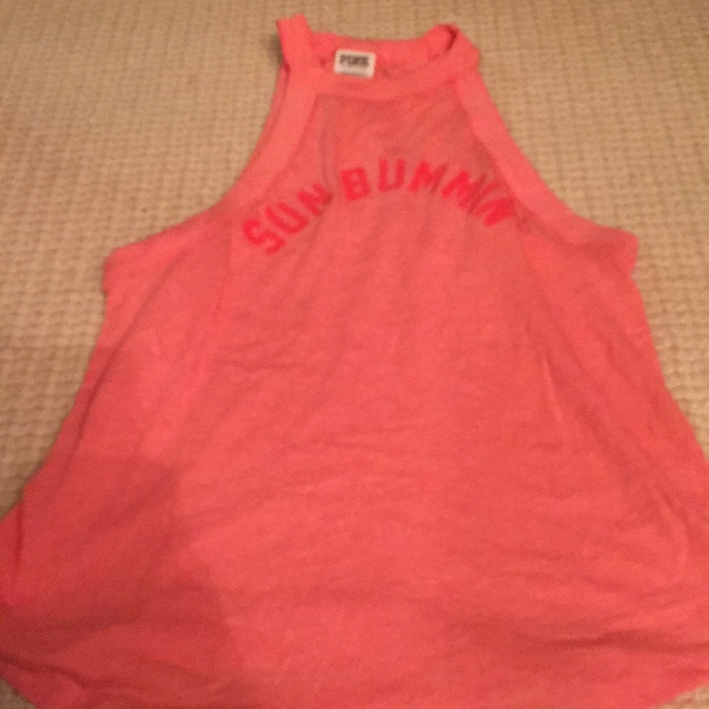 Victoria’s Secret pink poster tank top